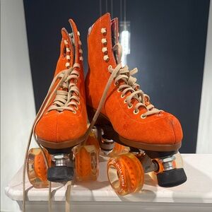 Moxi Lolly Outdoor Complete Roller Skates in Clementine
